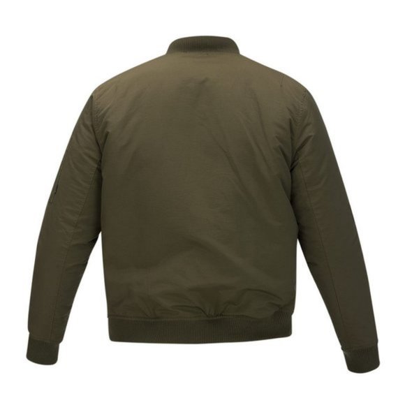 Hurley Bommer Men's Full Zip Bomber Jacket Coach - Green - Picture 2 of 6